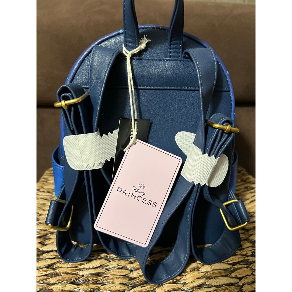 Loungefly Disney Beauty And The Beast Moonlight Gaze Mini Backpack - Picture 3 of 5